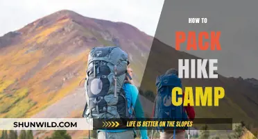 Essential Packing Tips for a Successful Hike and Camp Adventure