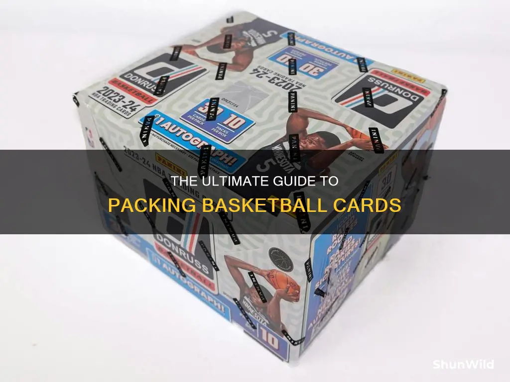 how to pack search basketball cards
