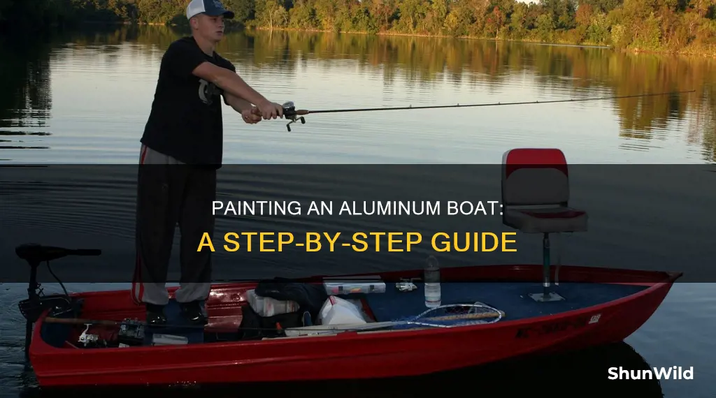 how to paint a aluminum boat