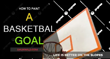 Painting a Basketball Goal: A Step-by-Step Guide