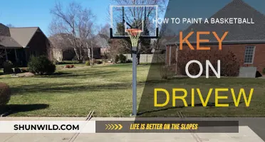 The Perfect Basketball Key: Painting Guide for Your Driveway