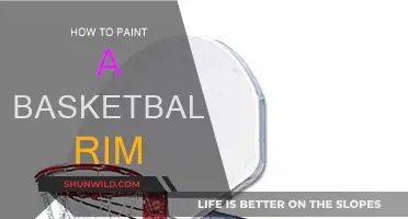 Painting a Basketball Rim: A Step-by-Step Guide