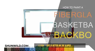 Painting a Fiberglass Basketball Backboard: A Step-by-Step Guide
