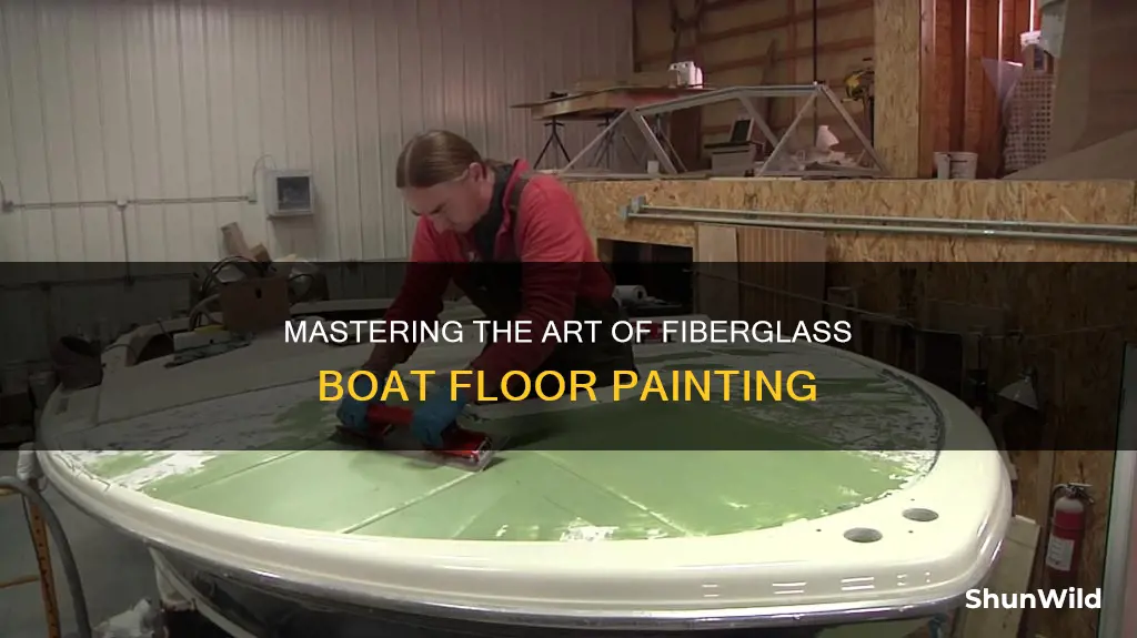 how to paint a fiberglass boat floor