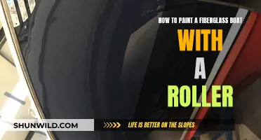 Painting a Fiberglass Boat: Using a Roller for Success