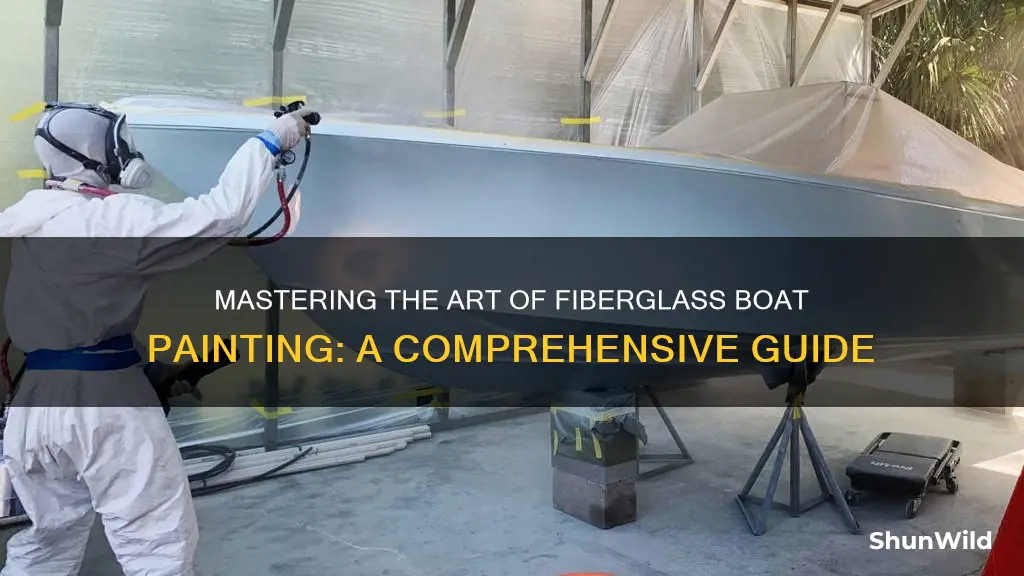 how to paint a fiberglass boat ypu tube