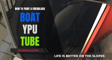 Painting a Fiberglass Boat: DIY YouTube Project