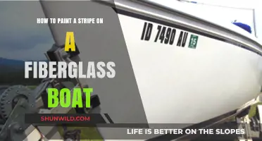 Mastering the Art of Striping: A Guide to Painting Fiberglass Boats