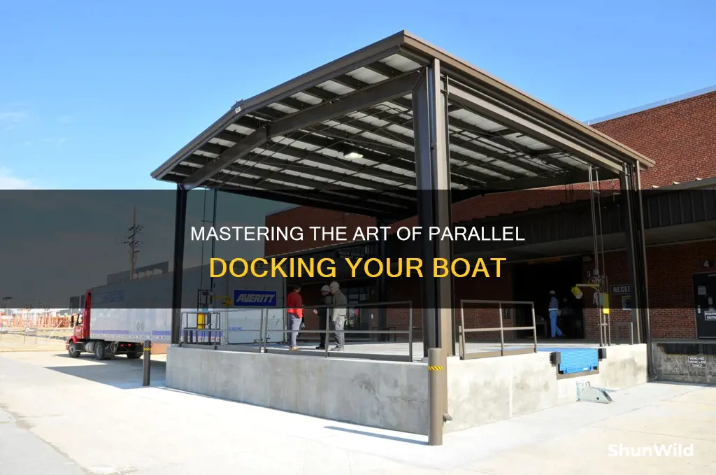 how to parallel dock a boat