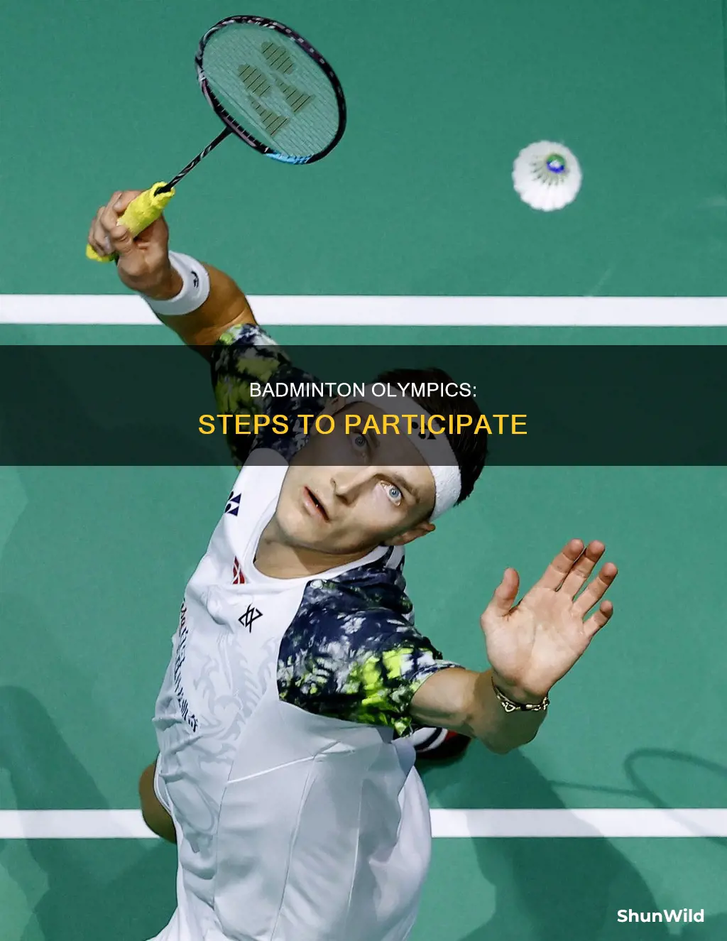how to participate in badminton olympics