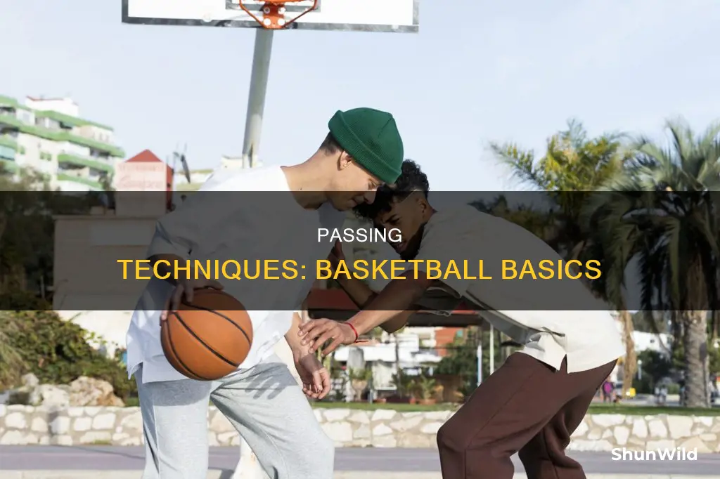 how to pass a ball in basketball