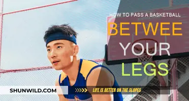 Mastering the Art of Basketball's Between-the-Legs Pass