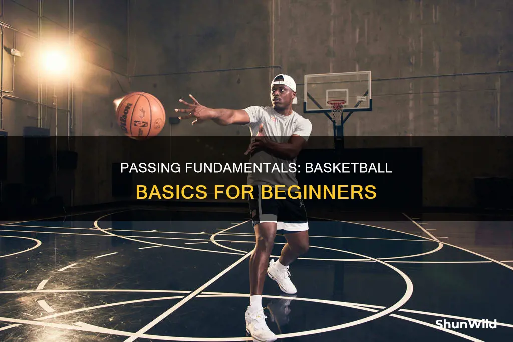 how to pass a basketball for beginners