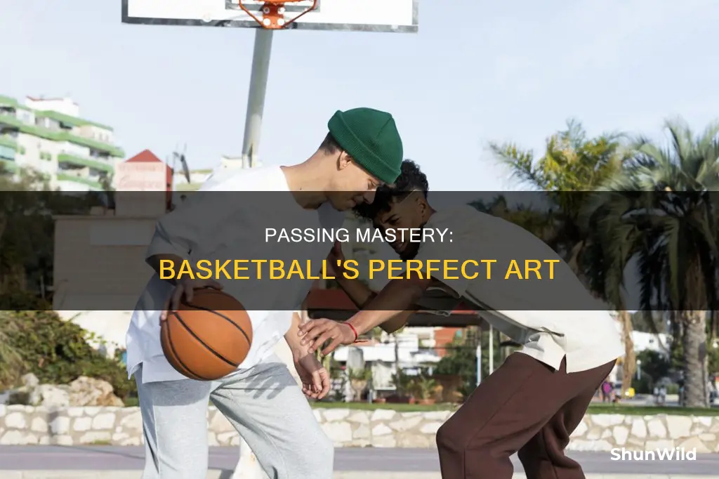 how to pass a basketball perfectly