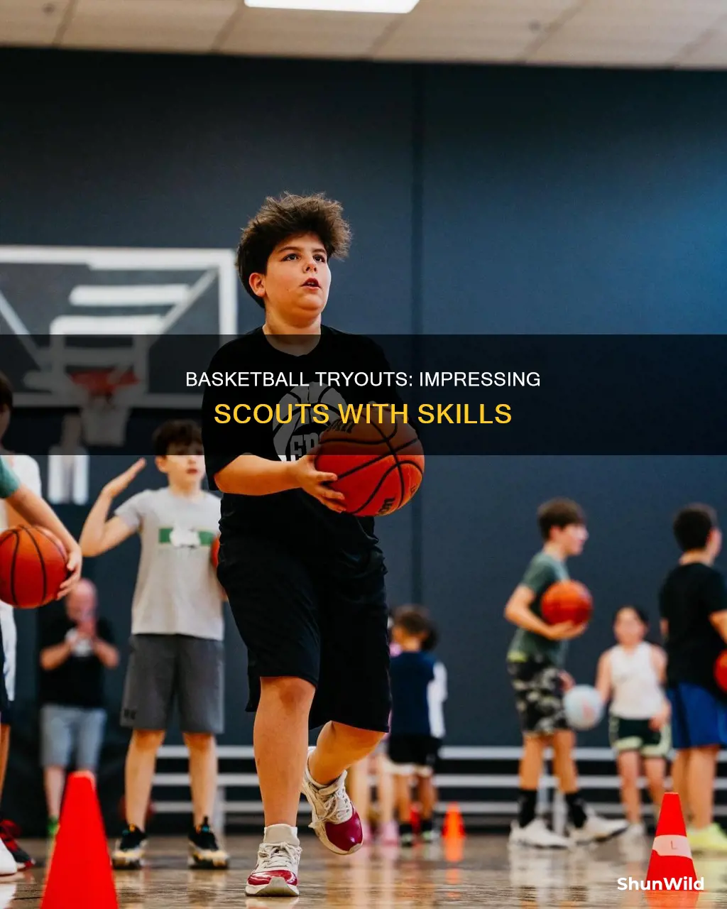 how to pass a basketball tryout