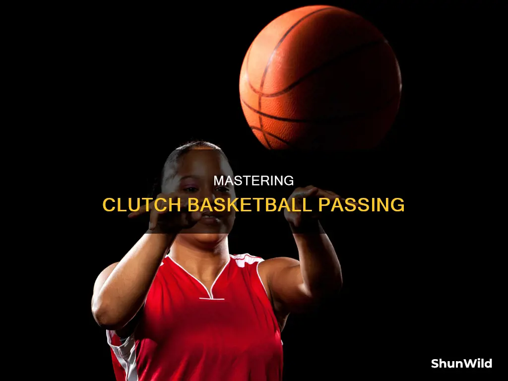 how to pass a basketball under pressure