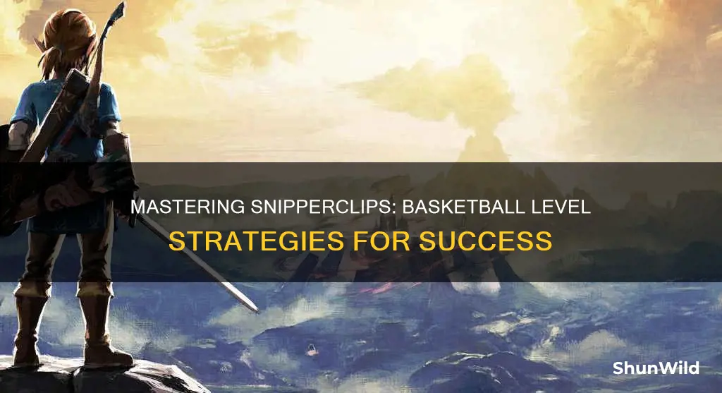 how to pass basketball level on snipperclips