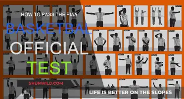 Pass the PIAA Basketball Official Test: Tips and Tricks