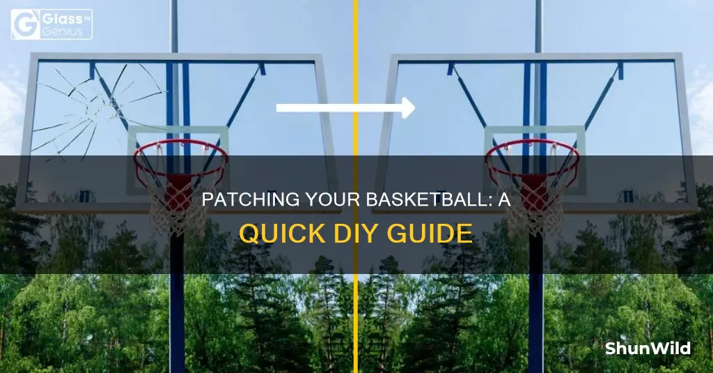 how to patch a basketball
