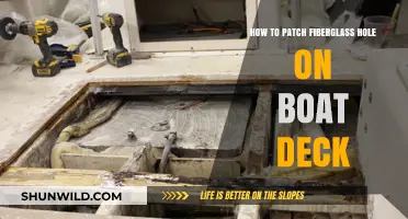 Fixing Fiberglass Boat Deck Holes: A Step-by-Step Guide