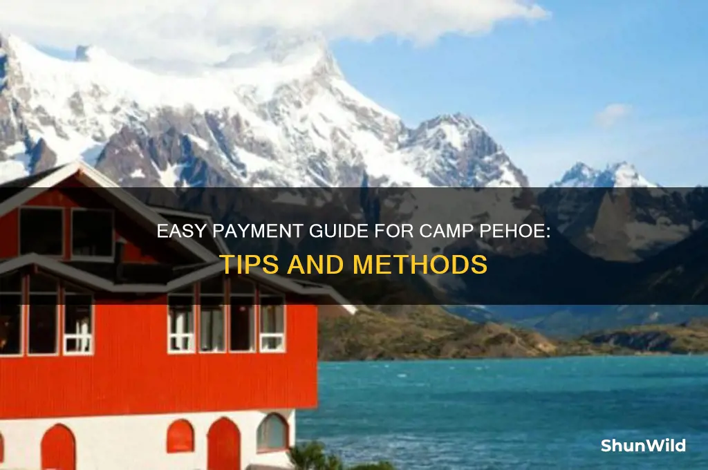 how to pay camp pehoe