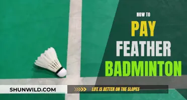 Learn to Play Badminton with Feathered Shuttlecocks
