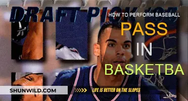 The Art of Baseball Passing in Basketball