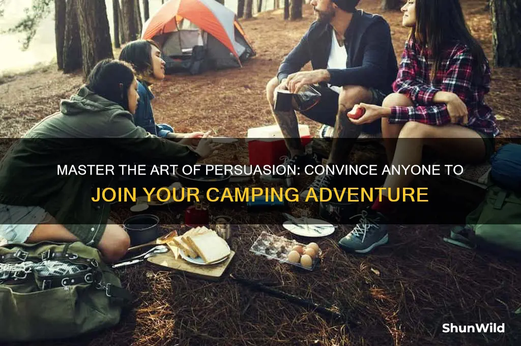how to perswive for camping