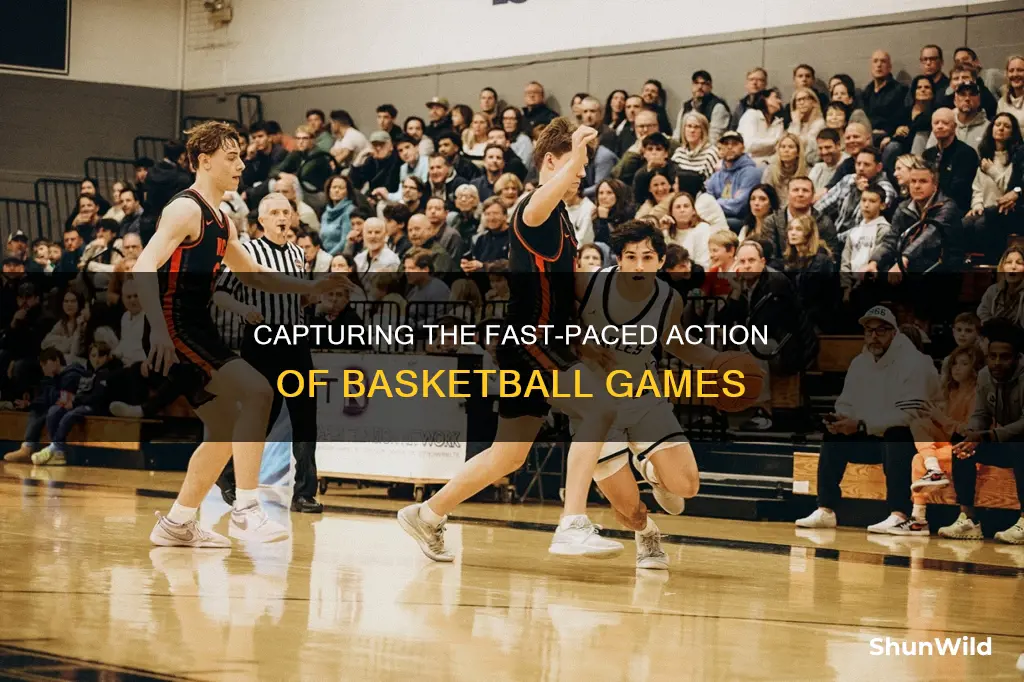 how to photograph basketball gaames