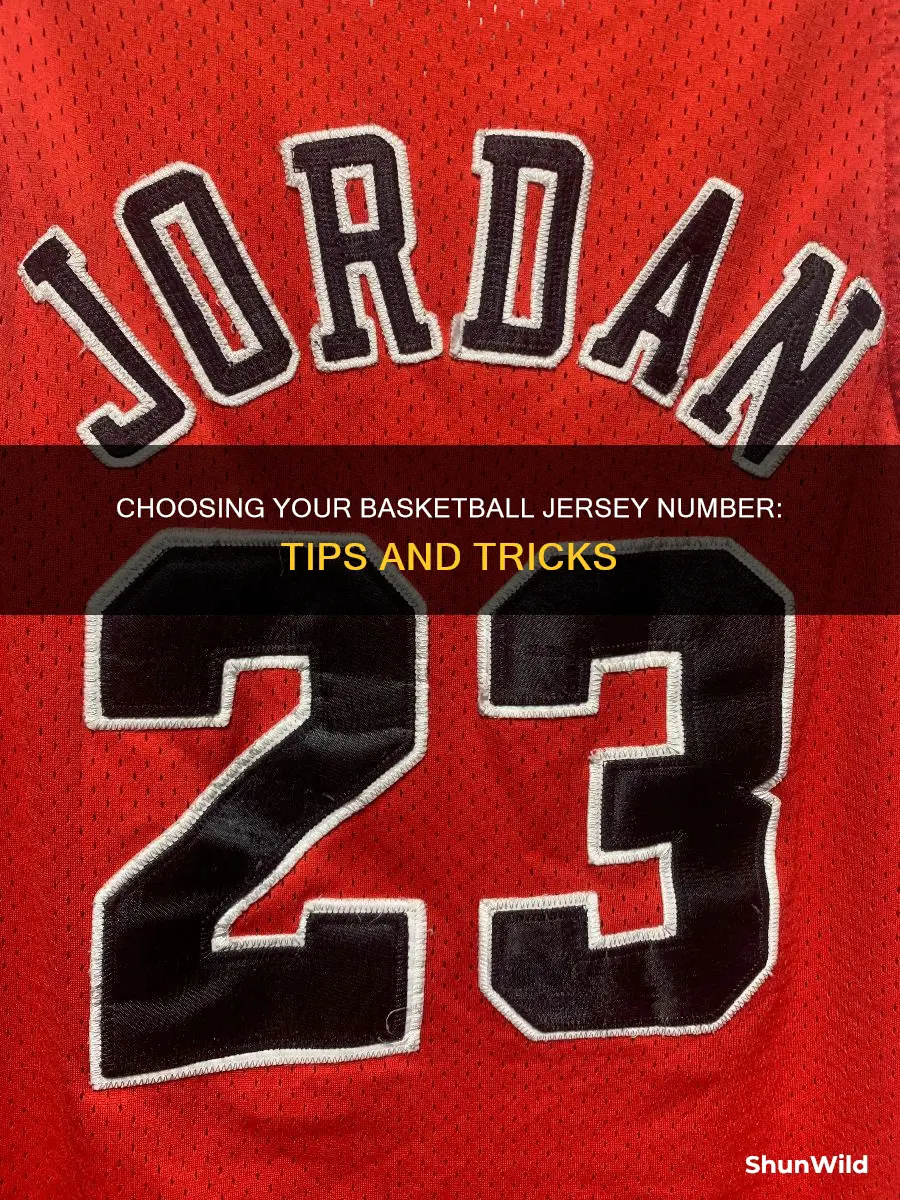 how to pick a basketball jersey number