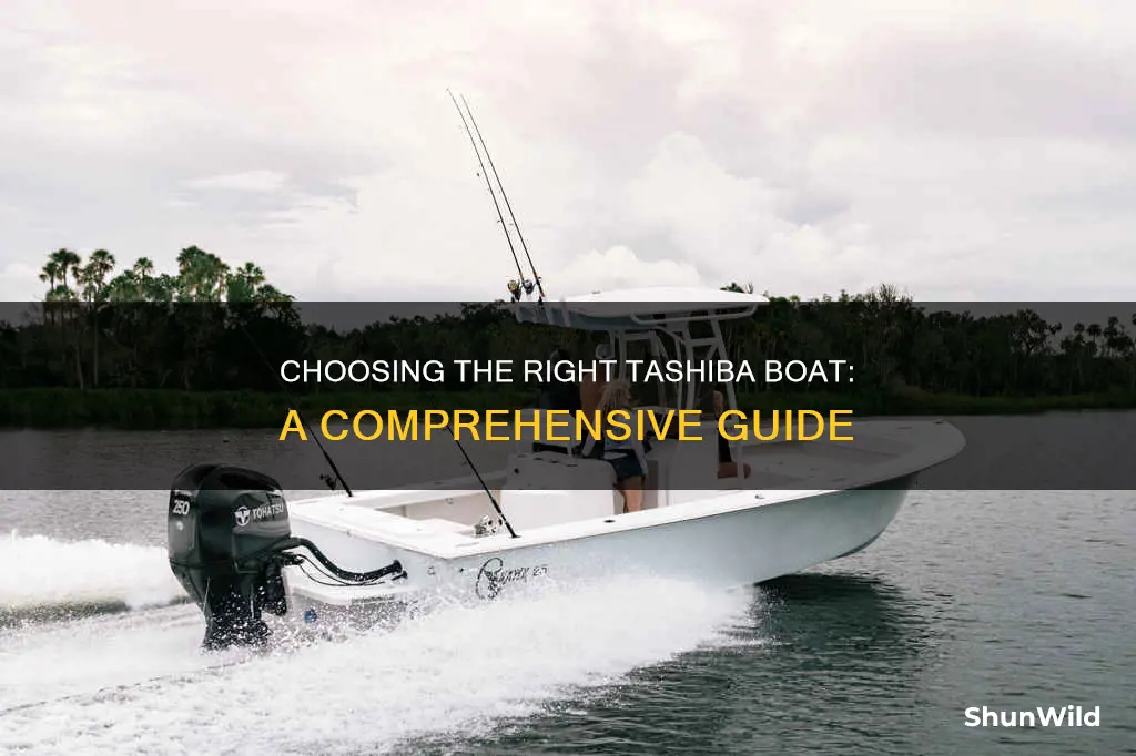 how to pick a good tashiba boat