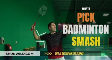 Smash Techniques: Choosing the Right Badminton Smash