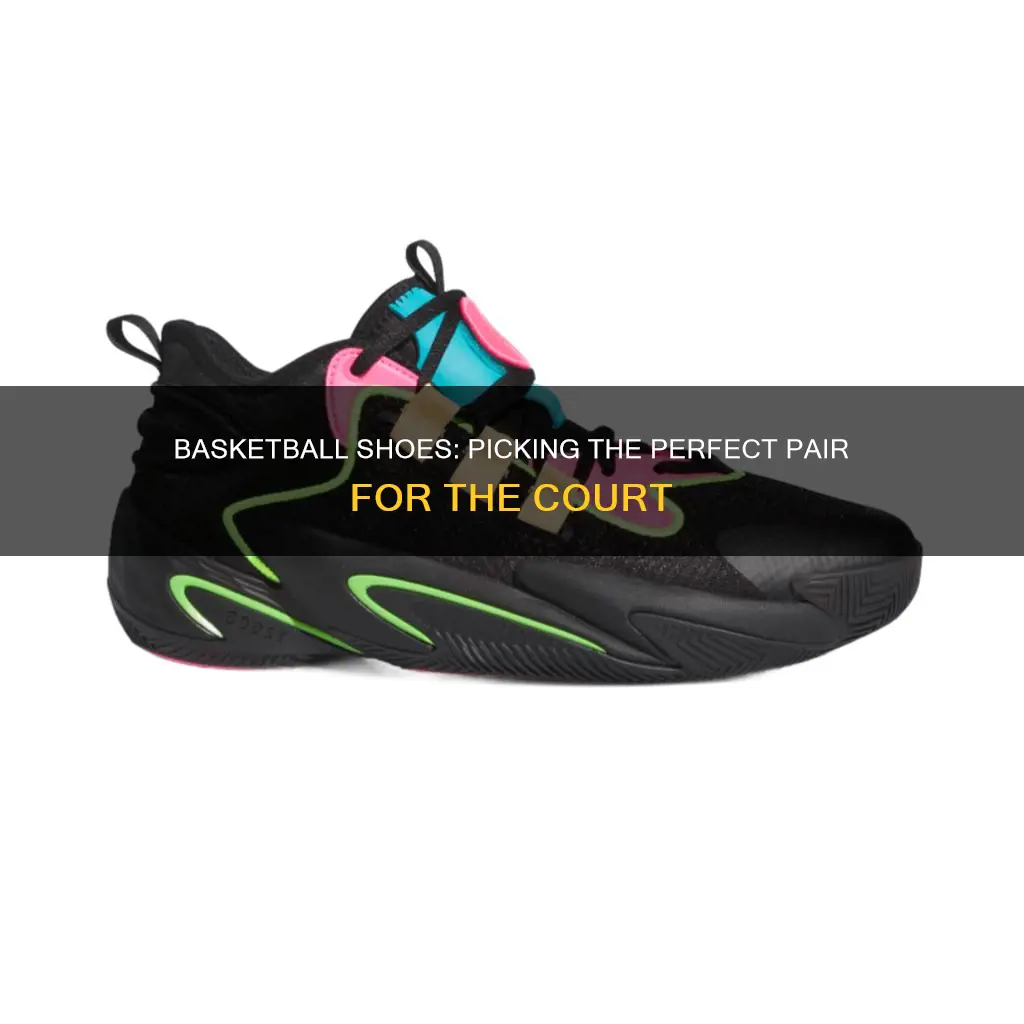 how to pick out a basketball shoe