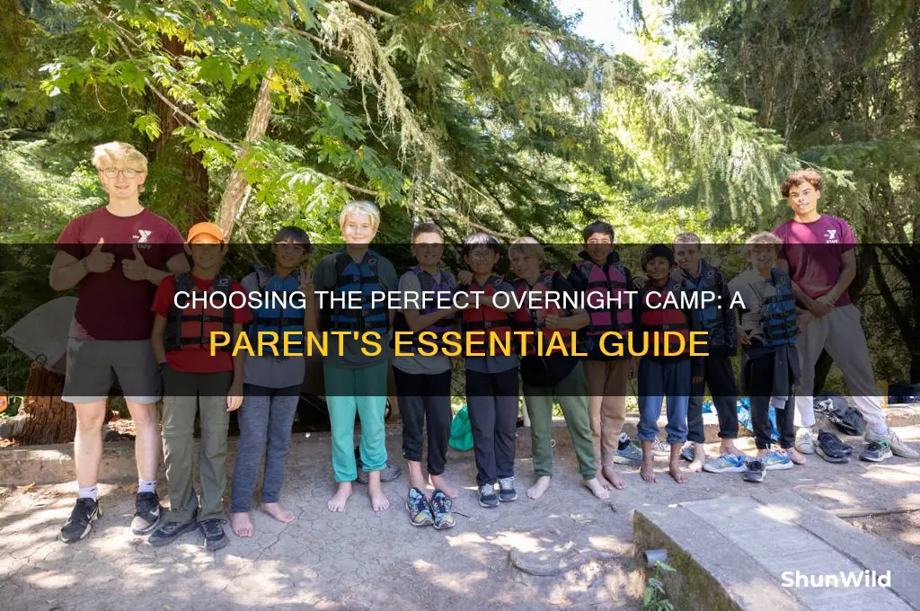 how to pick overnight camp
