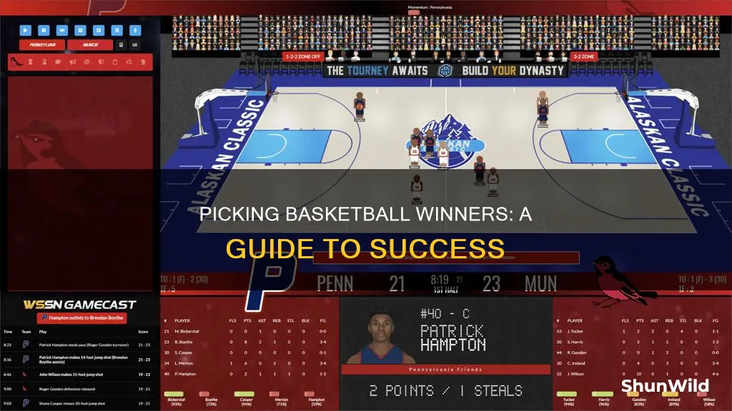 how to pick winners in basketball