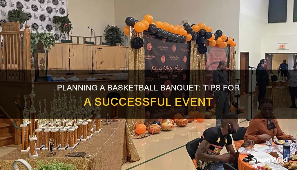 how to plan a basketball banquet