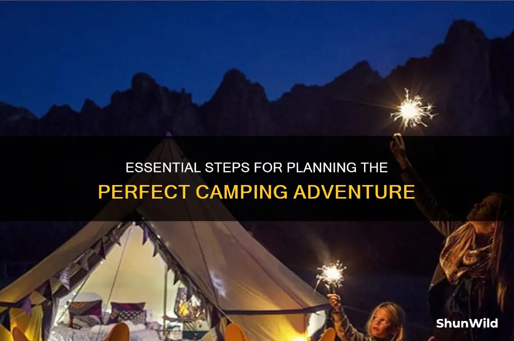 how to plan a camp
