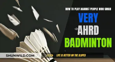 Overpowering Smashes: Strategies for Badminton Defense
