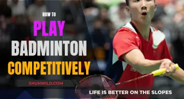 Badminton Strategies: Competitive Play Guide
