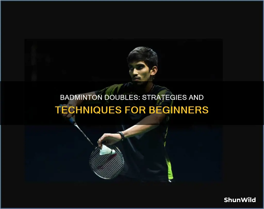 how to play badminton double game