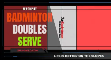 Mastering the Art of Doubles Serve in Badminton