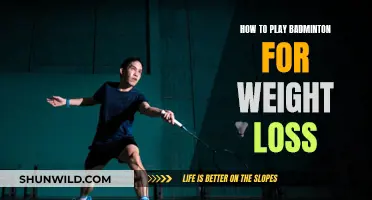 Badminton for Weight Loss: Strategies to Burn Calories