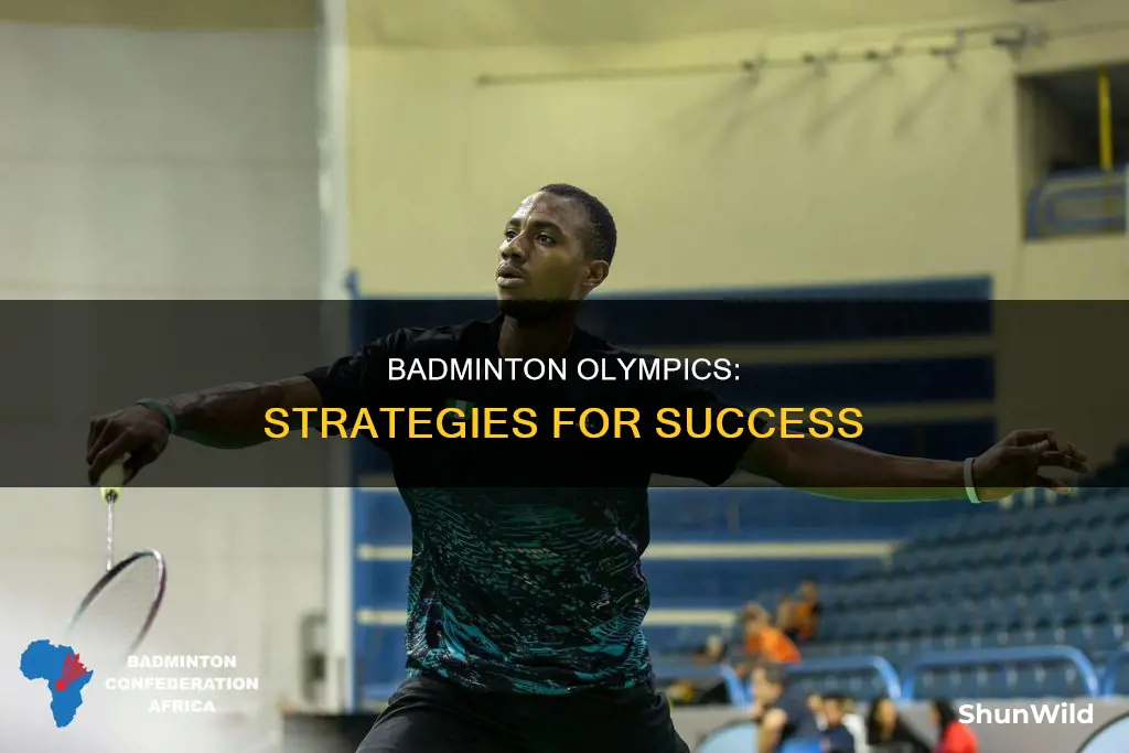 how to play badminton in olympics