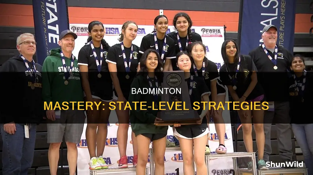 how to play badminton in state level