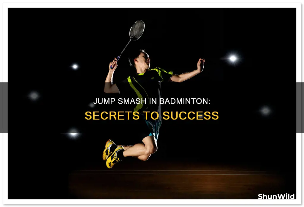 how to play badminton jump smash