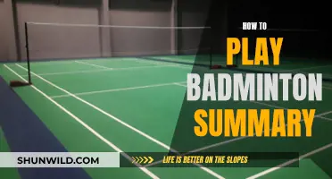 Badminton Basics: A Beginner's Guide to Playing Badminton