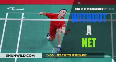 Badminton Without Boundaries: Playing Without a Net