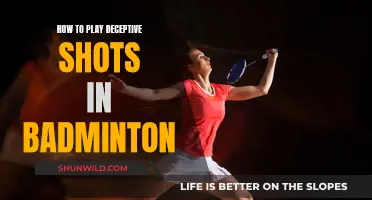 Deceptive Badminton: Mastering the Art of Trick Shots