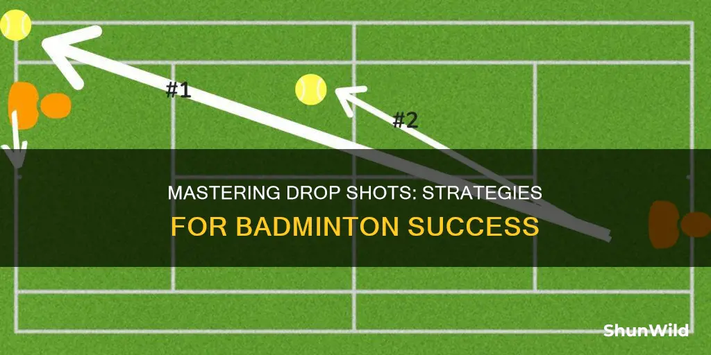 how to play drop shot in badminton