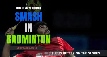 Mastering Forehand Smash in Badminton: Techniques to Win